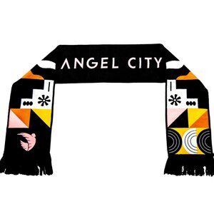 NWT Angel City FC Black Joy 2024 HD Woven Scarf